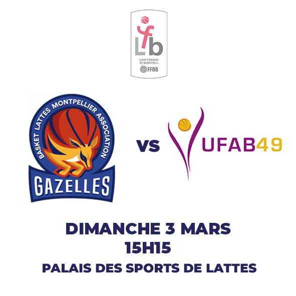 BLMA VS Union Féminine Angers Basket 49 (LFB)