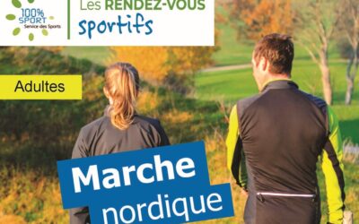 Les rendez-vous sportifs : Marche Nordique du 15 novembre 2023