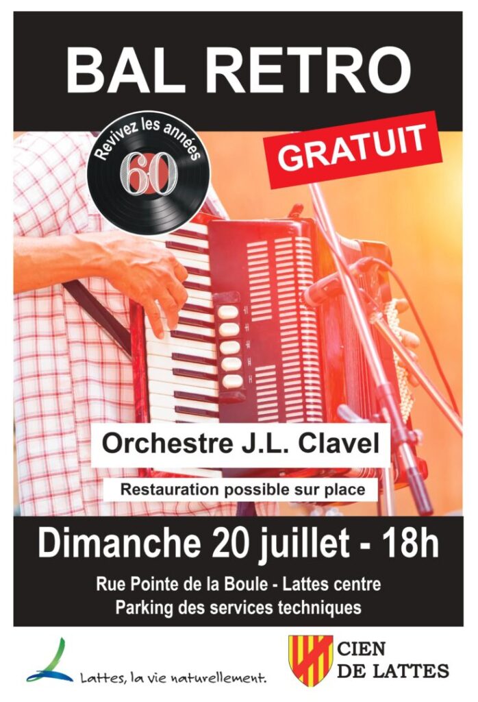 Bal retro cien de lattes juillet 2025