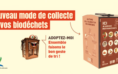 Biodéchets : nouveau mode de collecte à partir de mi-octobre