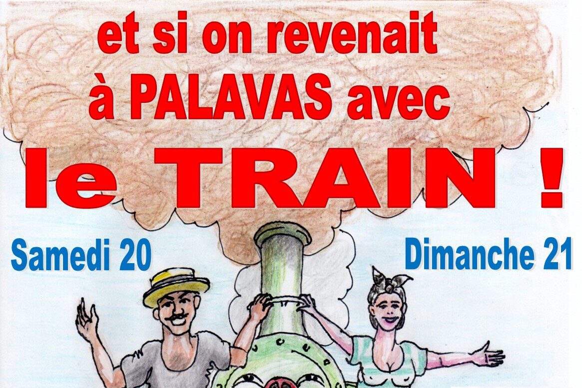 Journée du Patrimoine : sur les traces du petit train de Palavas !