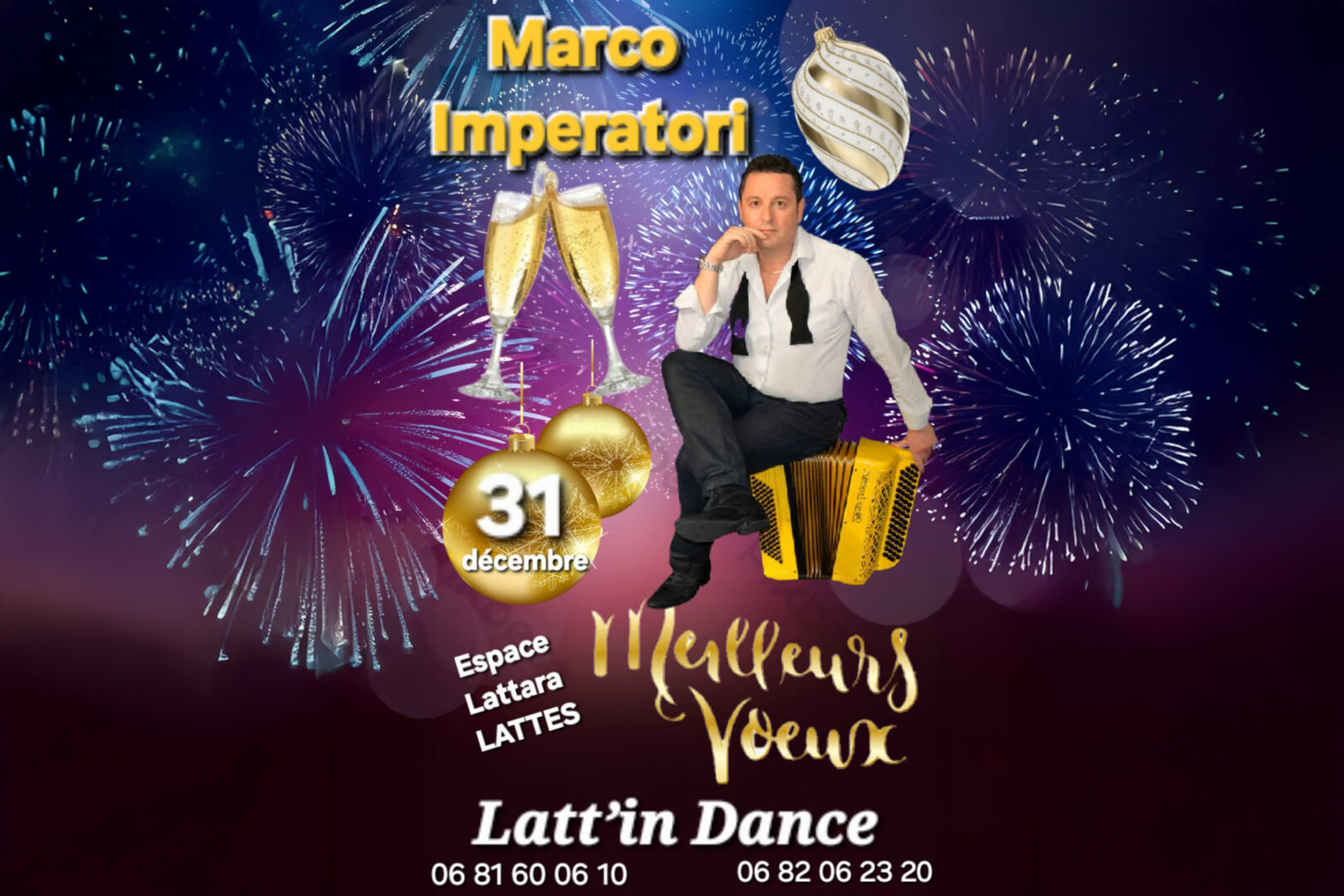 Réveillon de la Saint-Sylvestre avec Latt’in Dance