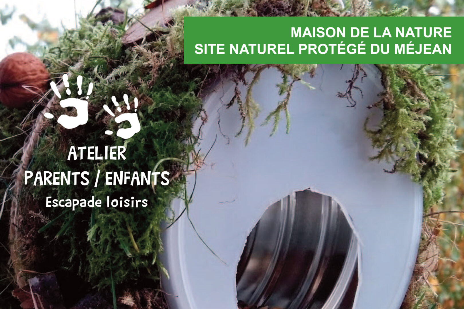 Atelier Parents/Enfants : Brico’nature à la Maison de la Nature