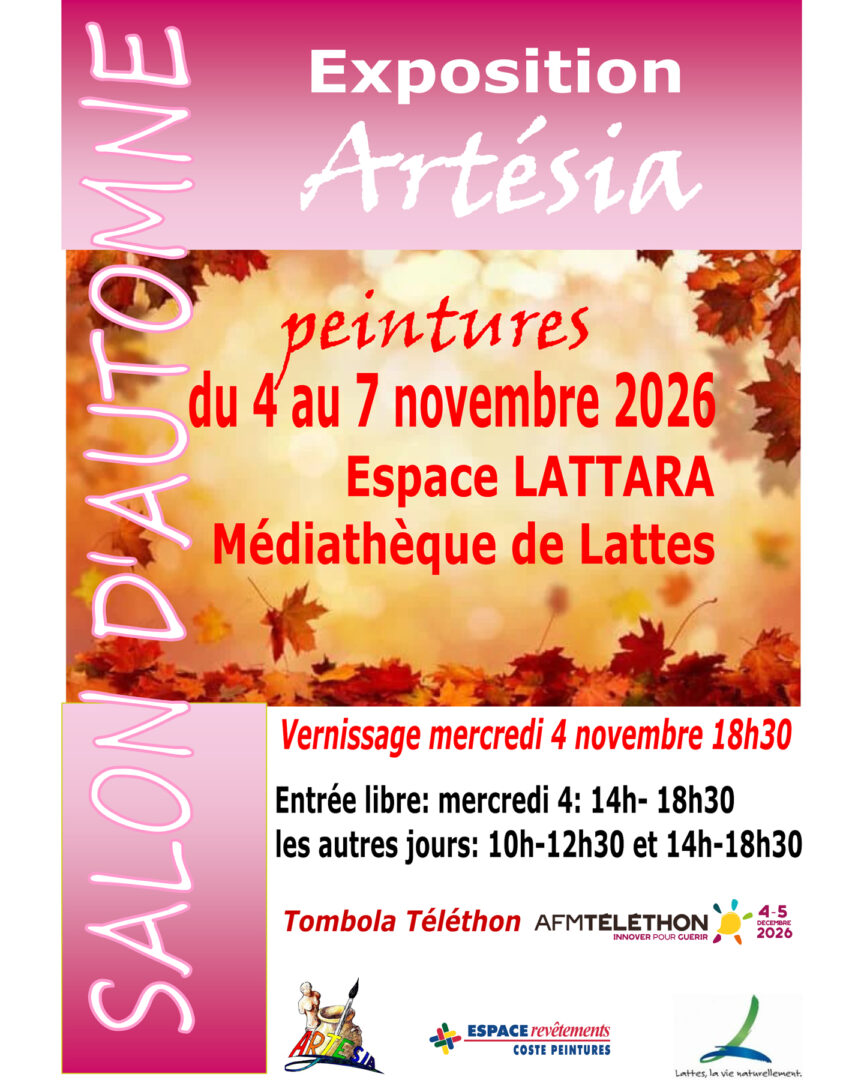 Salon d’Automne : Exposition Artésia